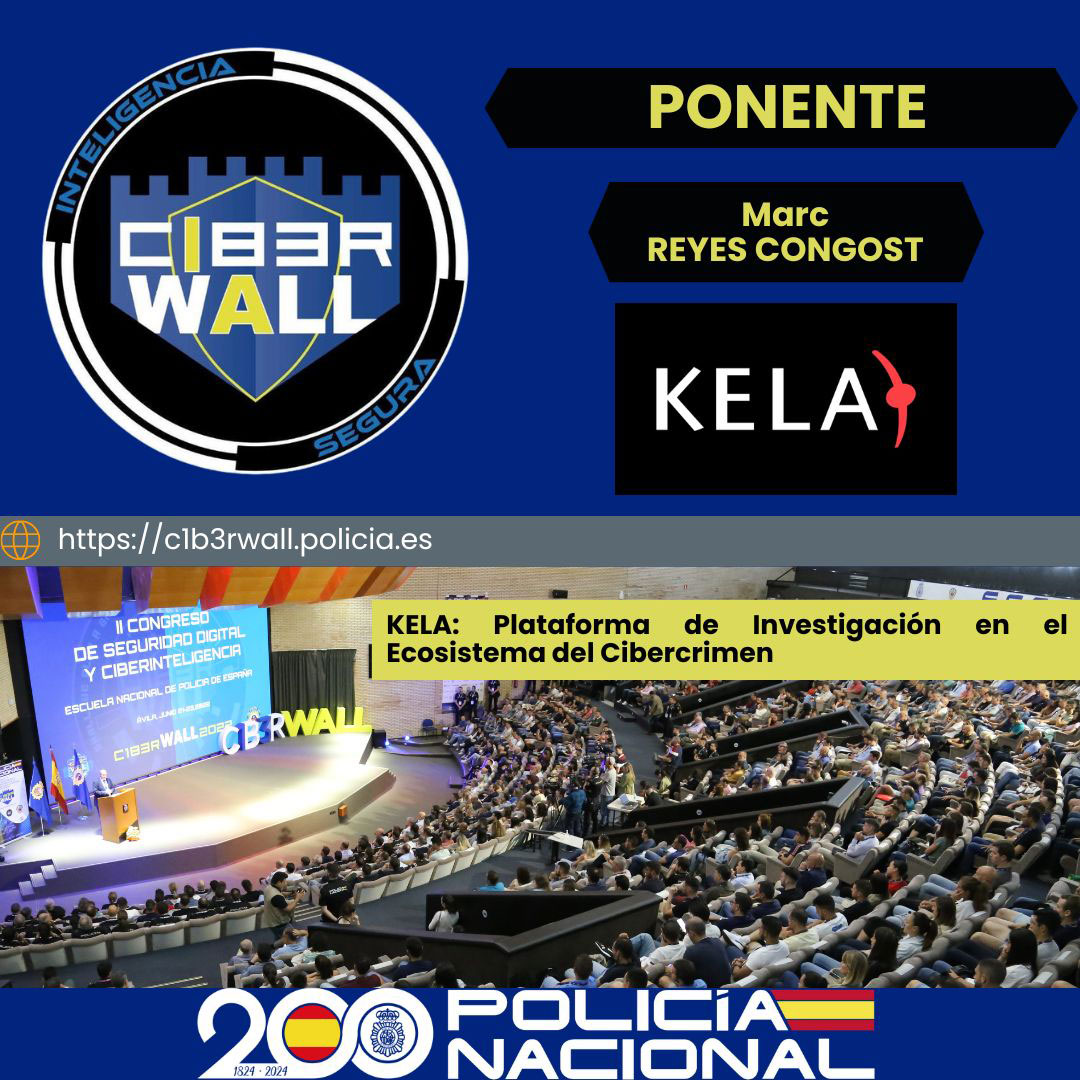 Reyes Congost Marc. KELA. Plataforma de Investigación en el Ecosistema del Cibercrimen.