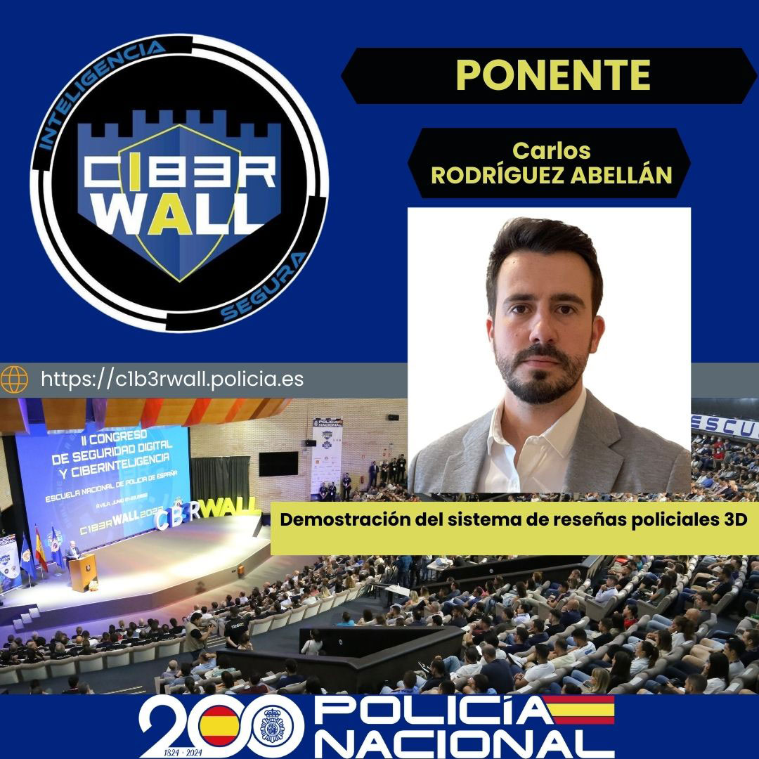 Rodríguez Abellán Carlos. Demostración del sistema de reseñas policiales 3D.