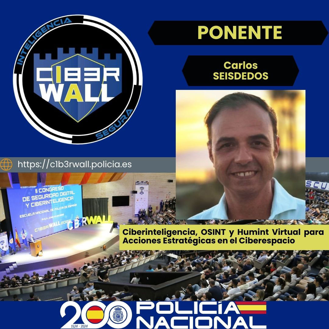 Seisdedos Carlos. Ciberinteligencia, OSINT y Humint Virtual para acciones estratégicas en el ciberespacio.