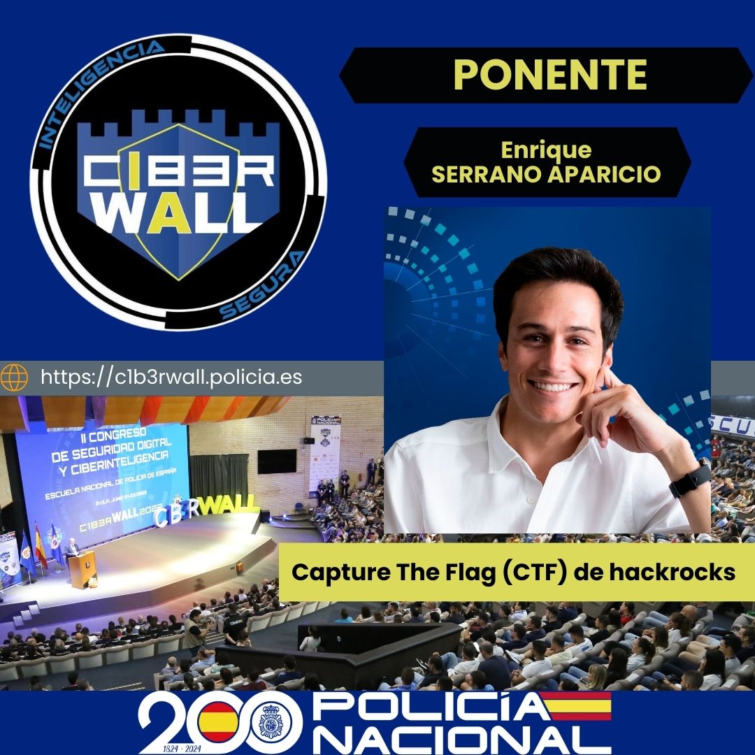 Serrano Aparicio Enrique. Capture the Flag CTF de hackrocks.