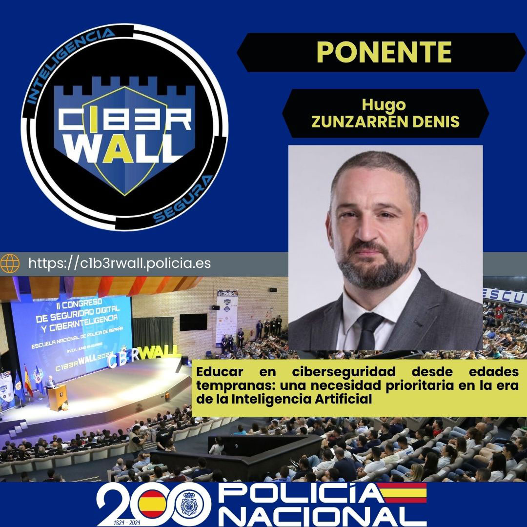 Zunzarren Denis Hugo. Educar en ciberseguridad desde edades tempranas: una necesidad prioritaria en la era de la Inteligencia Artificial.